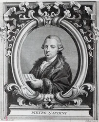 Pietro Nardini, graviert von G. Batta Cechi